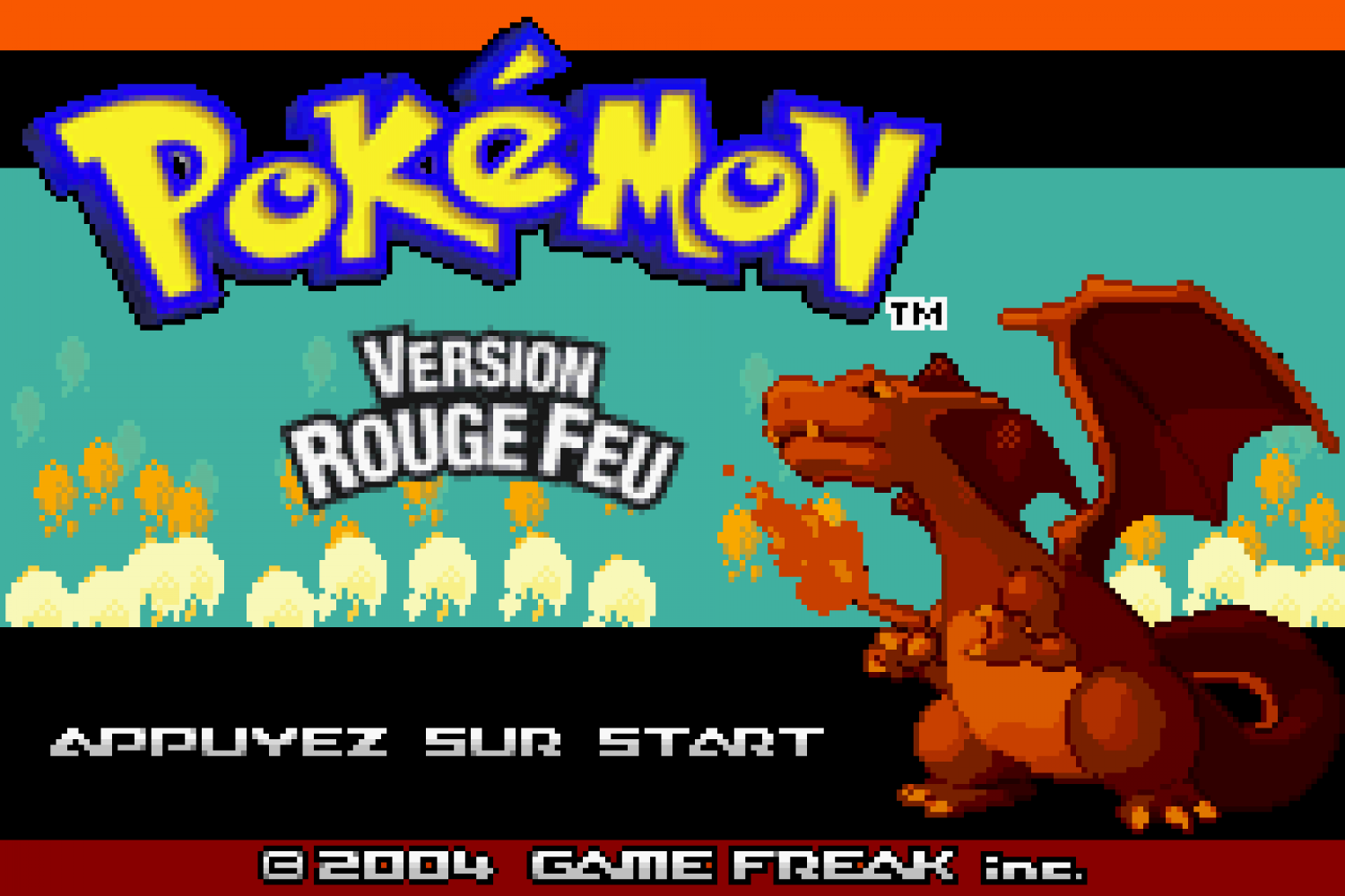 Pokemon - Version Rouge Feu
